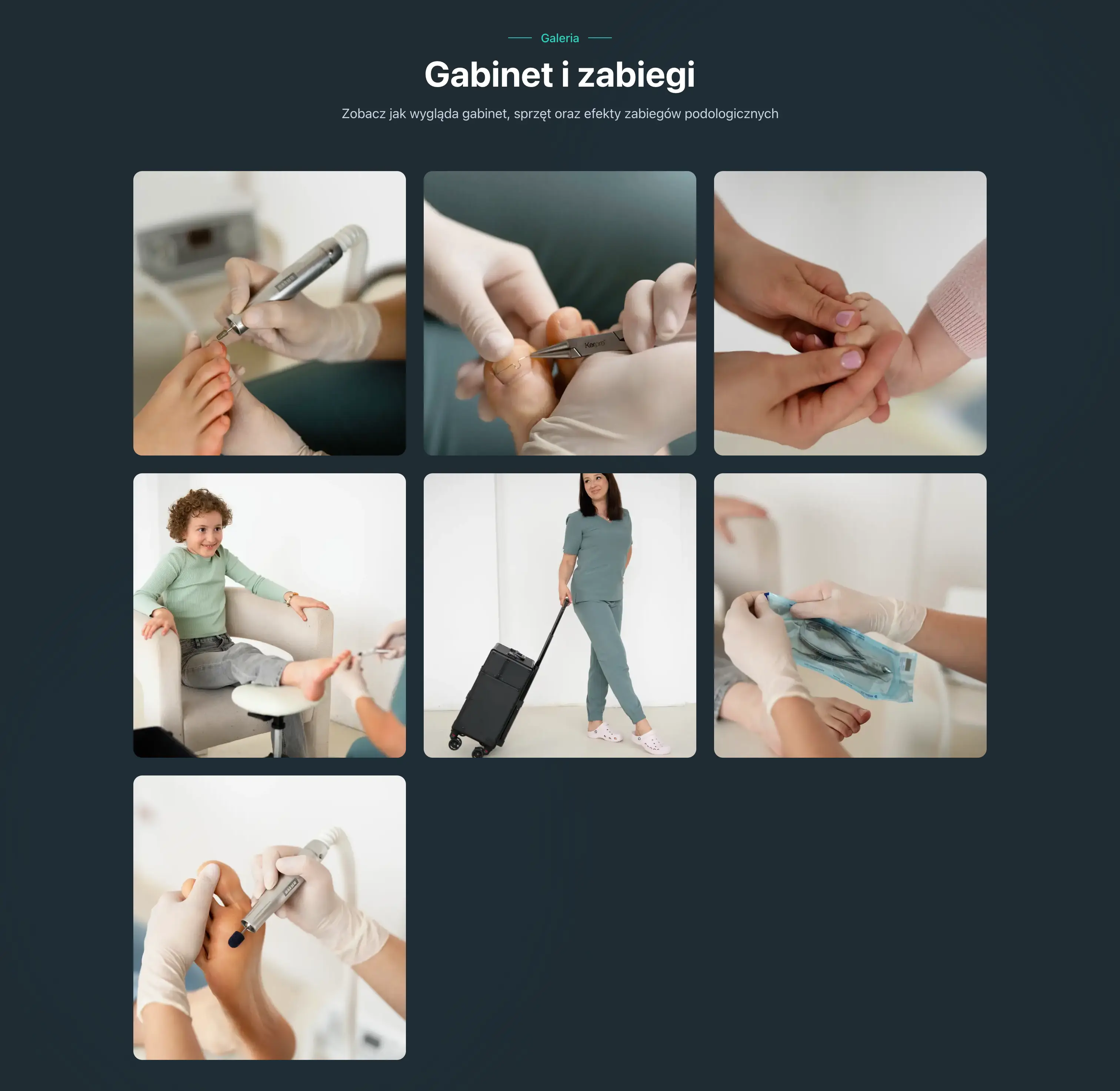 Gabinet podologiczny Case study 3 img