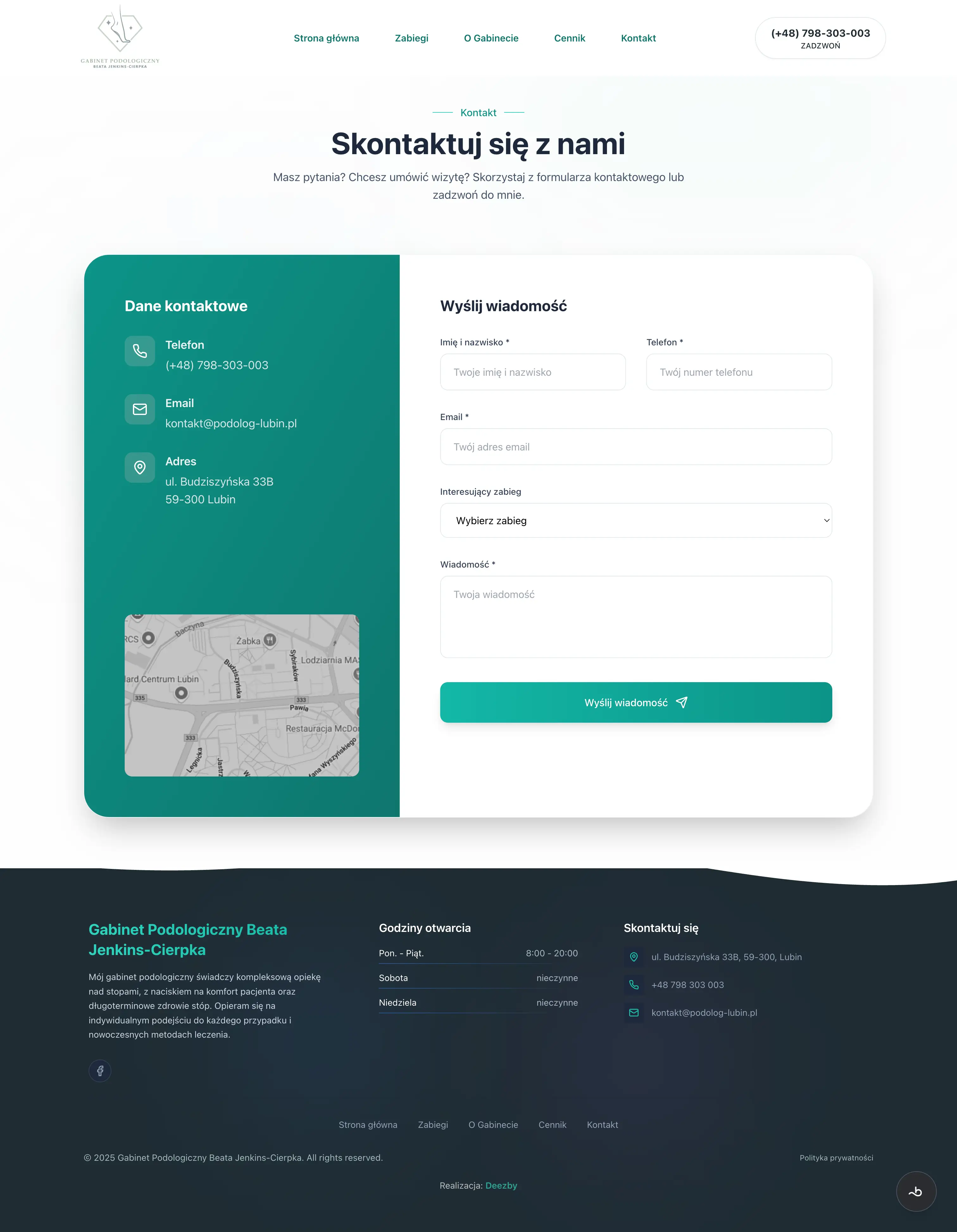 Gabinet podologiczny Case study 5 img